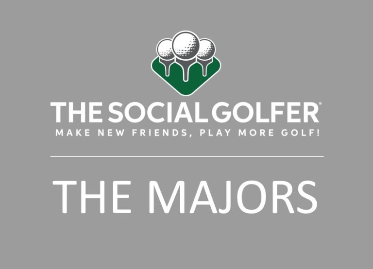 The Social Golfer Majors Logo